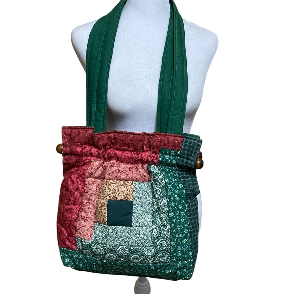 Handmade Patchwork Cottagecore Boho Multicolor Purse.